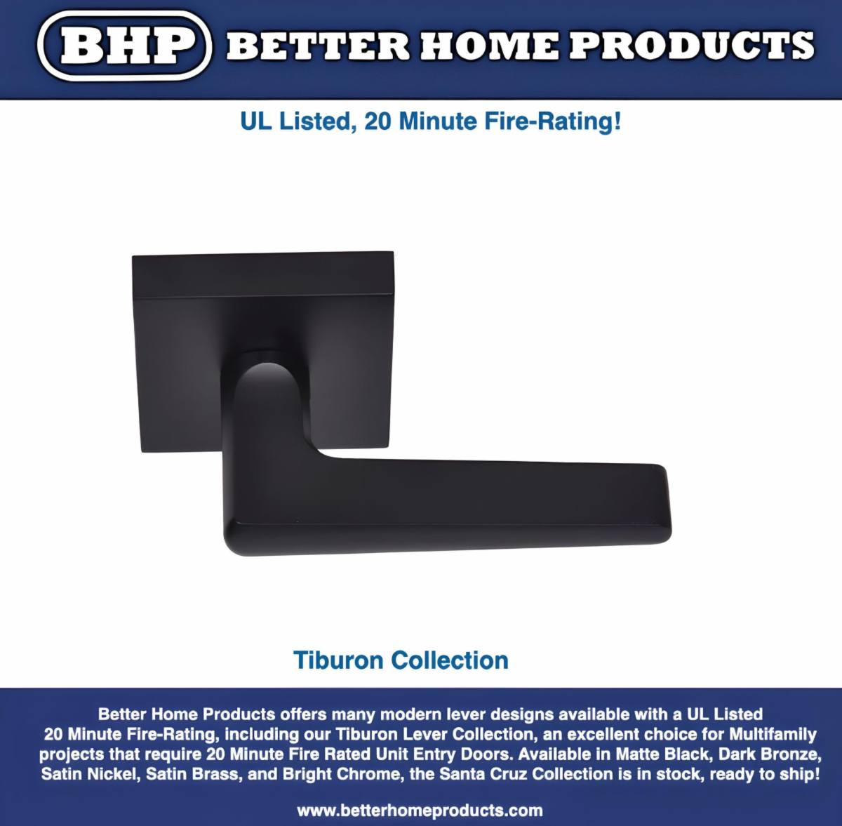 Santa Cruz Bathroom Accessories - BHP by Better Home Products