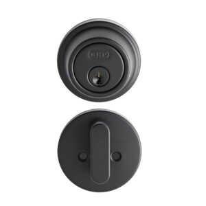 Modern Round Deadbolt